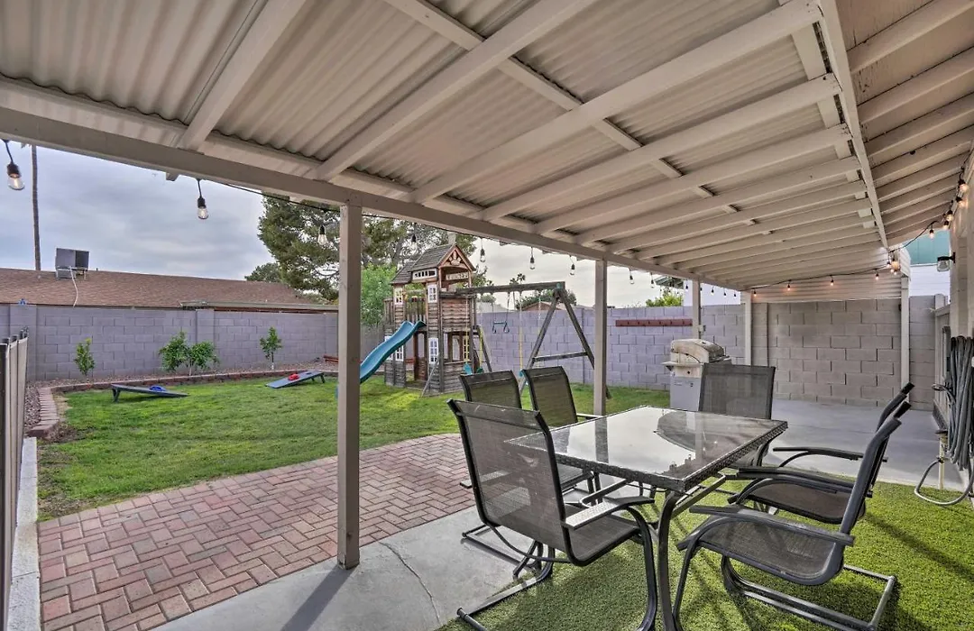 Private Pool + Playground: Phoenix Family Home!-1