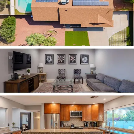 3Bdr Remodeled Scottsdale Desert Pool Oasis And Entertainment-2